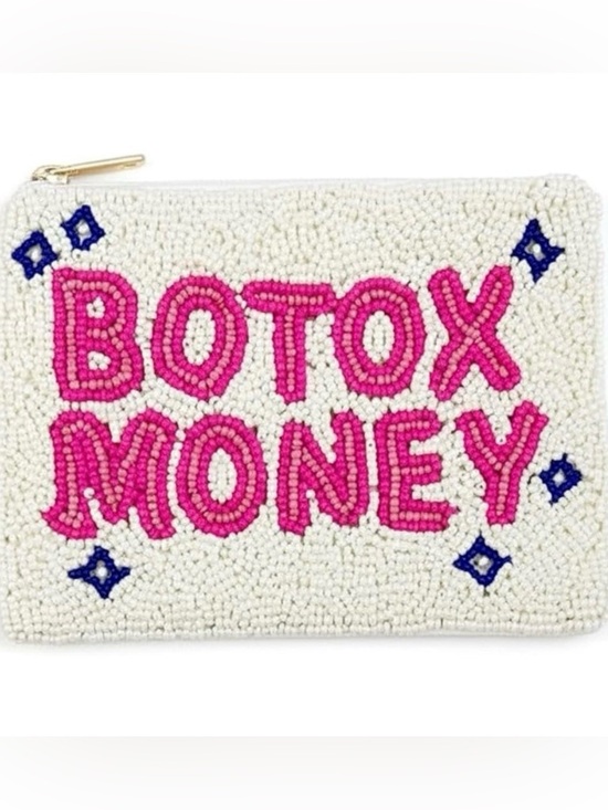 Twine and Love Handbags - ✨ NEW Twine & Love Botox Money Beaded Coin Purse Pouch ✨